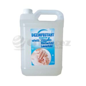 Dezinfectant gel pentru mâini cu alcool 5litri